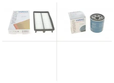Комплект замены фильтров Nissan (Ниссан) Tiida (Тиида) 1.6 HR16DE WUNDER ТО-0000091