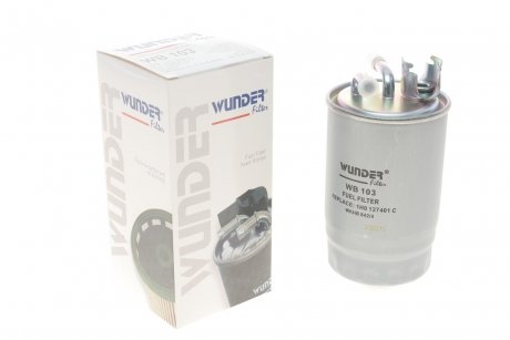 Фильтр топливный vw t4 1.9-2.5tdi-03 WUNDER WB 103 (фото 1)