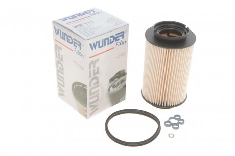 Фільтр паливний vw caddy 1.9tdi-2.0sdi (5 болтів) WUNDER WB 111