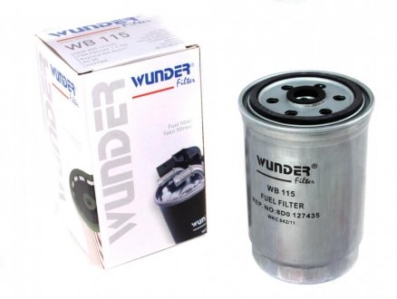 Фильтр топливный vw 1.9 tdi 98-00 WUNDER WB 115 (фото 1)
