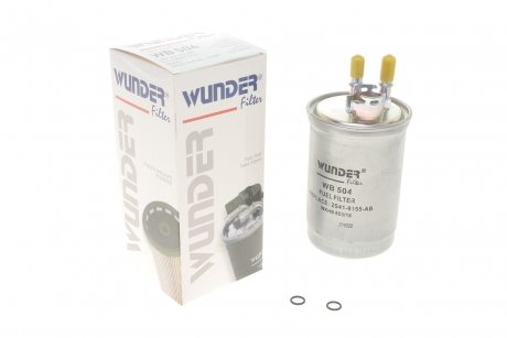 Фильтр топливный ford connect 1.8di/tdci (55kw) 02-(под клапан) WUNDER WB 504 (фото 1)