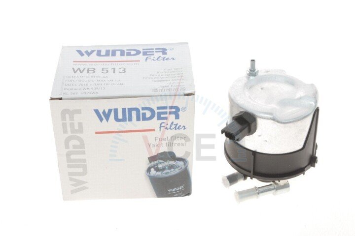 Фильтр топливный ford fiesta/focus 1.6tdci 03- WUNDER WB 513 (фото 1)