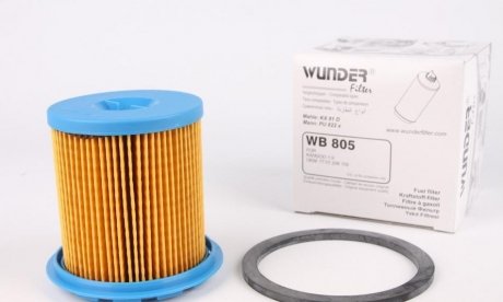 Фільтр паливний renault kangoo 1.9d WUNDER WB 805 (фото 1)