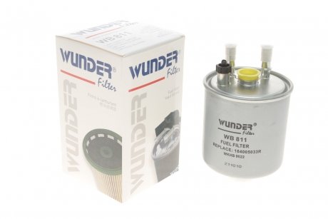 Фильтр топливный renault kangoo 1.5dci 08- (с датчиком) WUNDER WB 811