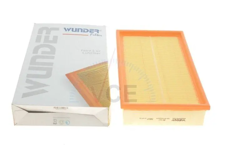 Фильтр воздушный vw passat b3/b4/audi a6-97 WUNDER WH 127 (фото 1)