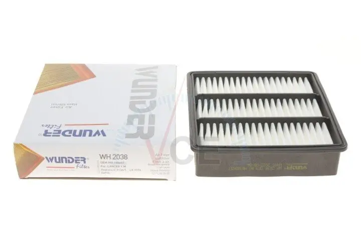 Фото 1 - Фильтр воздушный mitsubishi colt v/galant vi/lancer/outlander 1.3-2.4tdi 95- WUNDER WH 2038 Фильтр воздушный mitsubishi colt v/galant vi/lancer/outlander 1.3-2.4tdi 95- WUNDER WH 2038 (фото 1)