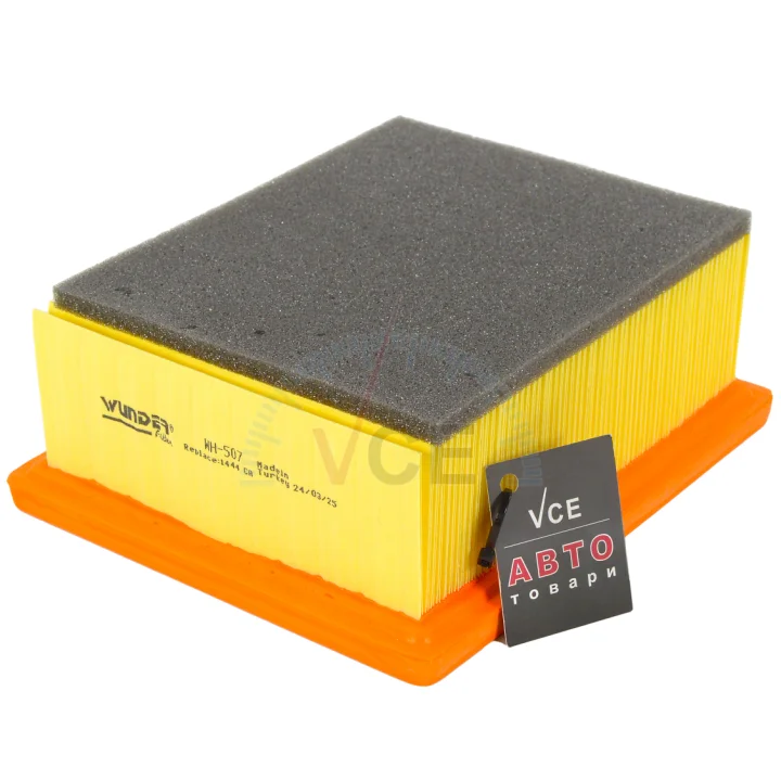 Фильтр воздушный peugeot partner 2.0 hdi 03- WUNDER WH 507 (фото 1)