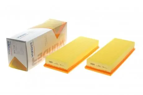 Фильтр воздушный mb (w220) 3.2cdi (к-кт 2шт) WUNDER WH 718