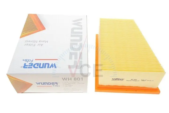 Фото 1 - Фильтр воздушный генератор megane 1.4i/trafic 2.0i WUNDER WH 801 Фильтр воздушный генератор megane 1.4i/trafic 2.0i WUNDER WH 801 (фото 1)