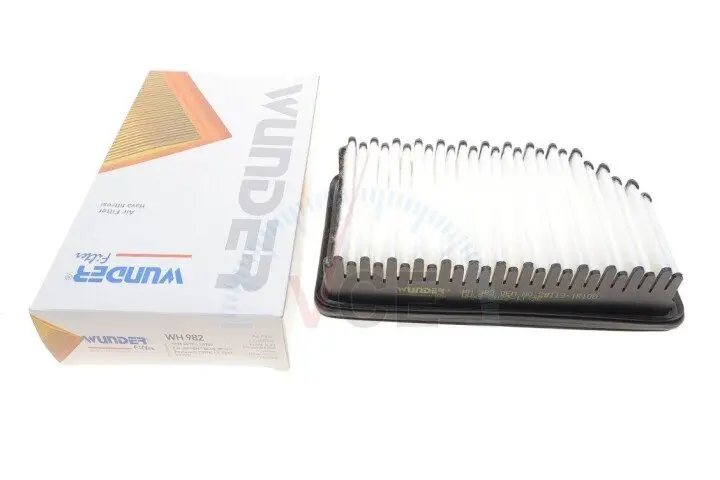 Фильтр воздушный hyundai accent 1.4/1.6 10-/kia rio iii 1.1-1.6 11- WUNDER WH 982 (фото 1)