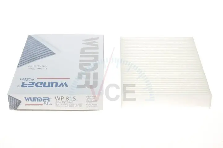 Фото 1 - Фильтр салона dacia dokker/lodgy/renault zoe 10- WUNDER WP 815 Фильтр салона dacia dokker/lodgy/renault zoe 10- WUNDER WP 815 (фото 1)
