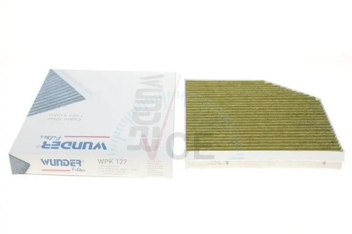 Фільтр салону audi a6/a7/a8 10-(вугільний) WUNDER WPK 127 (фото 1)