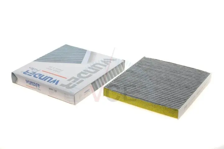 Фильтр салона vw golf 1.2-1.4tsi/1.6-2.0tdi 12-(угольный) WUNDER WPK 128 (фото 1)