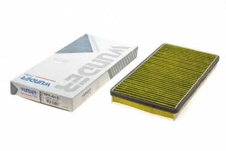 Фільтр салону peugeot 406 96-04 (вугільний) WUNDER WPK 401