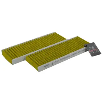 Фильтр салона citroen c-elysee/peugeot 301 12- (к-кт 2 шт.) (угольный) WUNDER WPK 416