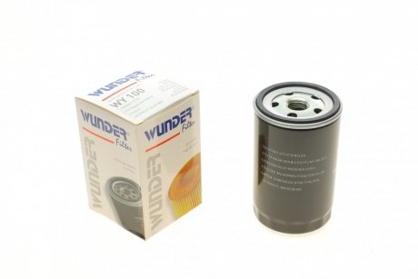 Фильтр масляный vw 1.6-2.0 (бензин) WUNDER WY 100 (фото 1)