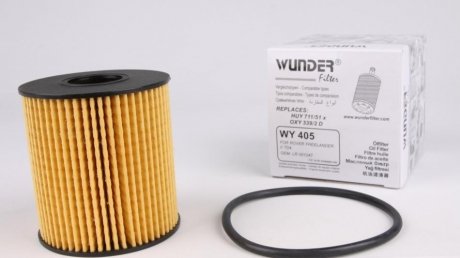 Фільтр масляний ford transit/citroen jumper 2.2hdi/2.4tdci 06-/peugeot 2.0hdi 03- (знятий з виробництва) WUNDER WY 405 (фото 1)