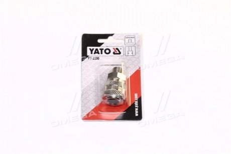 Штуцер металлический YATO YT-2390