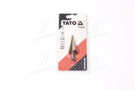 Сверло ступенчатое YATO YT44741