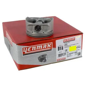 Поршень з кільцами і пальцем (розмір 86,50/+0,5)(Z 22 SE) бензин YENMAK 11-02221-050