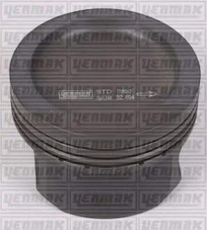 Поршень с кольцами и пальцем (размер отв. 82.51/STD) YENMAK 31-03303-000