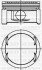 Поршень з кільцями і пальцем Omega B 2.6 (розмір 83.2 / STD) (Y 26 SE) 31-03797-000