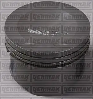 Поршень с кольцами и пальцем (размер 86,5/+0,50) Astra F, Vectra B, 2.0 (C 2,0 XEV) YENMAK 31-03818-050