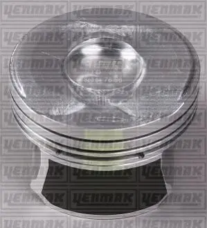 Поршень с кольцами и пальцем (размер 77,50/+0.50) CITROEN, PEUGEOT 1.6THP 08-(4цл.) (5FV (EP6CDT) N14B16A Euro 5 156PS) YENMAK 31-04106-050