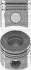 Поршень с кольцами и пальцем (размер 70,00/+0.40) Astra J 1.3CDTI -15 (4цл.) (A 13 DTE) YENMAK 31-04198-040 (фото 1)