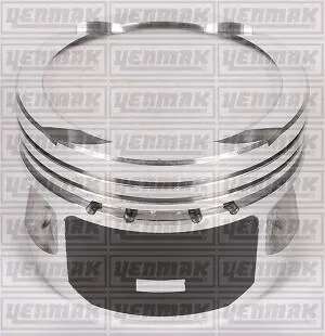 Поршень с кольцами и пальцем (размер 77.01/+0.5) 1.4 00- (AFH/AFK/AHW/AKQ/AUA/AXP/APE/BBZ) YENMAK 31-04304-050