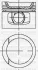 Поршень с кольцами и пальцем (размер 81.01/STD) T4 2.0, 2.5 (4/5 цл.) (AAC/AAF/AEU) 31-04328-000