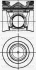 Поршень с кольцами и пальцем (размер 95,80/STD) JUMPER 3.0HDI (4цл.) (F1 CE 0481/4P10-T2, 4P10-T3, 4P10-T6) YENMAK 31-04836-000 (фото 1)