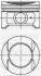 Поршень з кільцями і пальцем (розмір 83 / STD) Xsantia/Xsara 1.8i, PEUGEOT 306/406 1,8і (XU7 JP 4, LFY) 31-04924-000