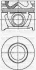 Поршень с кольцами и пальцем (размер 83,00/STD) SANTA FE 2.0CRDI, Accent 1.5 -06 (3цл./4цл.) (D3EA) YENMAK 39-04444-000 (фото 1)