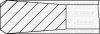 Поршневые кольца комплект (на 1 поршень) MASTER II 2.8dTI -01 (95/0.6) (3/2/3) YENMAK 91-09690-060 (фото 1)