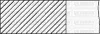 поршневые кольца комплект (на 1 поршень) TRANSIT 2.4TDCi 06- (90.4/0.5) (2/2/2) 91-09968-050