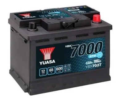 Аккумулятор 65Ah-12v EN600 YBX7000 EFB Start Stop Plus, R YUASA YBX7027