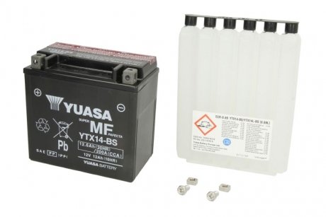 Аккумулятор YUASA YTX14BSYUASA (фото 1)