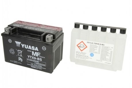 Аккумулятор YUASA YTX9BSYUASA (фото 1)