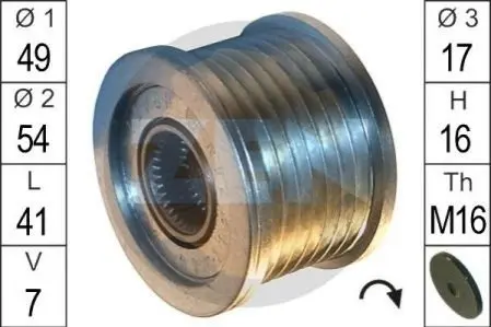 Механизм свободного хода генератора ZEN ZN5562