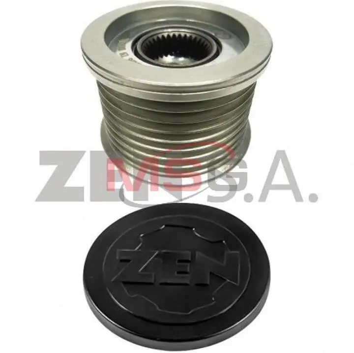 Фото 1 - Шкив генератора инерционный ZEN ZN 5650 Шкив генератора инерционный ZEN ZN 5650 (фото 1)