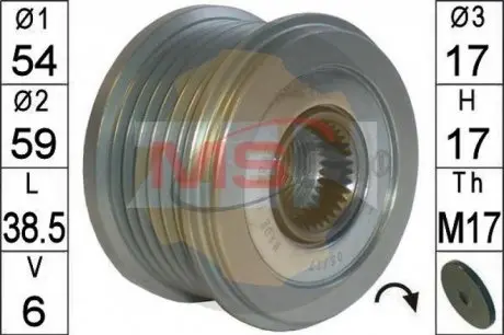 Механизм свободного хода генератора ZEN ZN5678