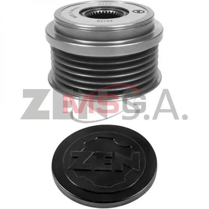 Шкив генератора инерционный ZEN ZN 5680 (фото 1)