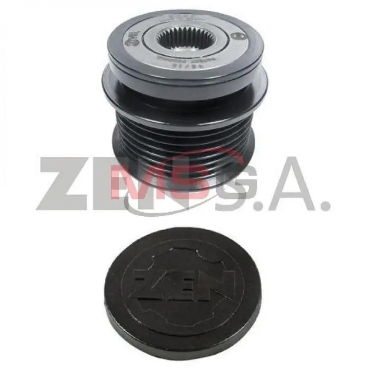 Шкив генератора инерционный, Z-VIB. ZEN ZN 6002 (фото 1)