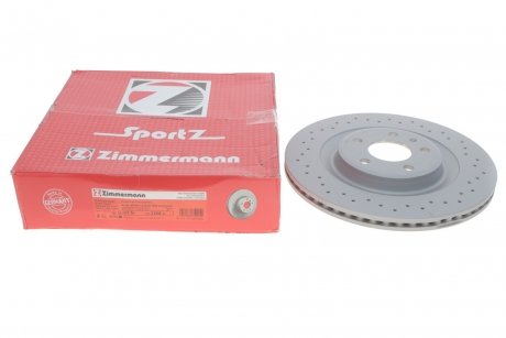 Гальмівний диск Zimmermann 100.3358.52 (фото 1)