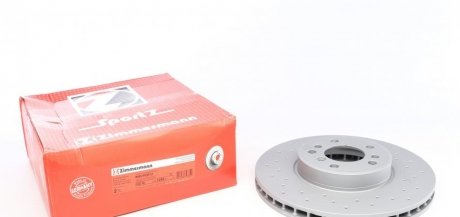 Гальмівний диск Zimmermann 150.1298.52 (фото 1)