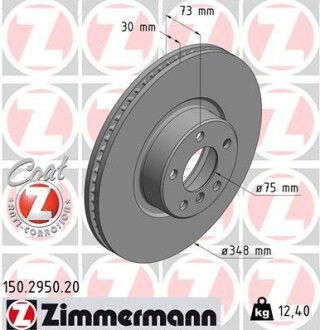 Передній правий BMW M4 2015- Zimmermann 150295020