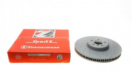 Тормозные диски левый передний Zimmermann 150295452 (фото 1)