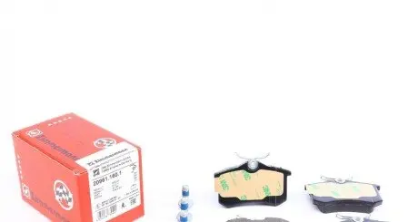 Комплект тормозных колодок, дисковый тормоз Zimmermann 20961.160.1