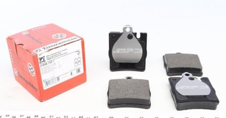Комплект тормозных колодок, дисковый тормоз Zimmermann 21898.155.1 (фото 1)